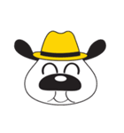 Yellow Hat Dog（個別スタンプ：21）
