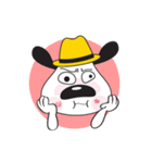 Yellow Hat Dog（個別スタンプ：27）