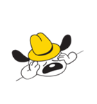 Yellow Hat Dog（個別スタンプ：29）