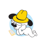 Yellow Hat Dog（個別スタンプ：33）