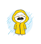 Yellow Hat Dog（個別スタンプ：35）