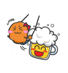 Mr. Beer ＆ Miss.Chicken filet（個別スタンプ：36）