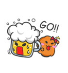 Mr. Beer ＆ Miss.Chicken filet（個別スタンプ：38）