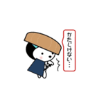 シロのかぶりもの（個別スタンプ：24）