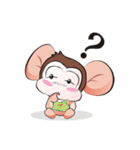 Saruhaha ＆ Saru（個別スタンプ：4）