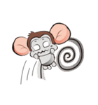 Saruhaha ＆ Saru（個別スタンプ：5）