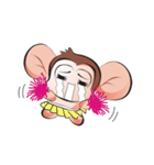 Saruhaha ＆ Saru（個別スタンプ：9）