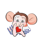 Saruhaha ＆ Saru（個別スタンプ：10）