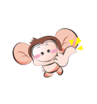 Saruhaha ＆ Saru（個別スタンプ：11）