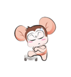 Saruhaha ＆ Saru（個別スタンプ：14）