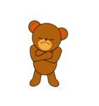 A cute bear（個別スタンプ：18）