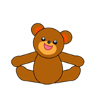 A cute bear（個別スタンプ：22）