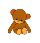 A cute bear（個別スタンプ：23）