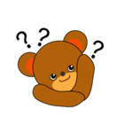 A cute bear（個別スタンプ：27）