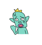 半魚人の日常（個別スタンプ：8）