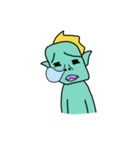 半魚人の日常（個別スタンプ：15）