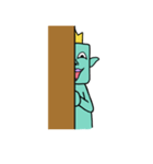 半魚人の日常（個別スタンプ：18）