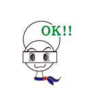 Ninja emoticon（個別スタンプ：32）