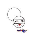 Ninja emoticon（個別スタンプ：34）