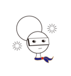 Ninja emoticon（個別スタンプ：40）