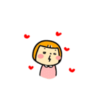 ゆみこちゃんスタンプ（個別スタンプ：27）