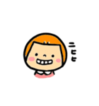 ゆみこちゃんスタンプ（個別スタンプ：34）
