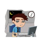 LAZY PROGRAMMER（個別スタンプ：16）