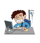 LAZY PROGRAMMER（個別スタンプ：29）