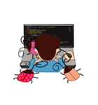 LAZY PROGRAMMER（個別スタンプ：34）