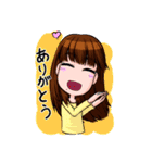 福ミミらじお まこのスマイルスタンプ（個別スタンプ：3）