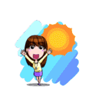福ミミらじお まこのスマイルスタンプ（個別スタンプ：23）