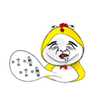 クレイジーチキンボー！（個別スタンプ：16）