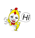 クレイジーチキンボー！（個別スタンプ：26）