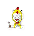 クレイジーチキンボー！（個別スタンプ：38）