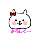 かわいいうさたん（個別スタンプ：40）