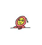 かわいい宇宙人「ぷりやん」（個別スタンプ：21）