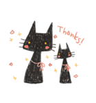 black black CATS（個別スタンプ：5）