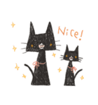 black black CATS（個別スタンプ：7）