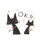 black black CATS（個別スタンプ：9）