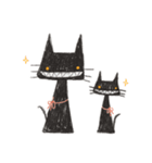 black black CATS（個別スタンプ：14）