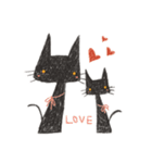 black black CATS（個別スタンプ：35）