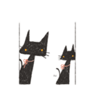 black black CATS（個別スタンプ：37）