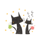 black black CATS（個別スタンプ：39）