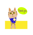 Pineapple cat 3（個別スタンプ：9）