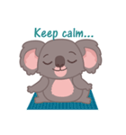 The cute Koala Bear -Timmy- 2nd Set(EN)（個別スタンプ：22）