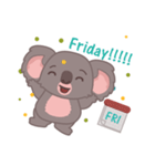 The cute Koala Bear -Timmy- 2nd Set(EN)（個別スタンプ：28）