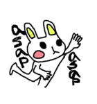 うさぎと一緒（個別スタンプ：12）