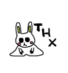 うさぎと一緒（個別スタンプ：19）