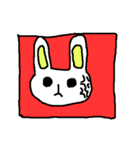 うさぎと一緒（個別スタンプ：22）