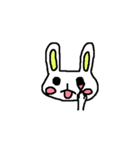うさぎと一緒（個別スタンプ：24）